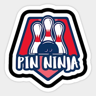 pin ninja Sticker
